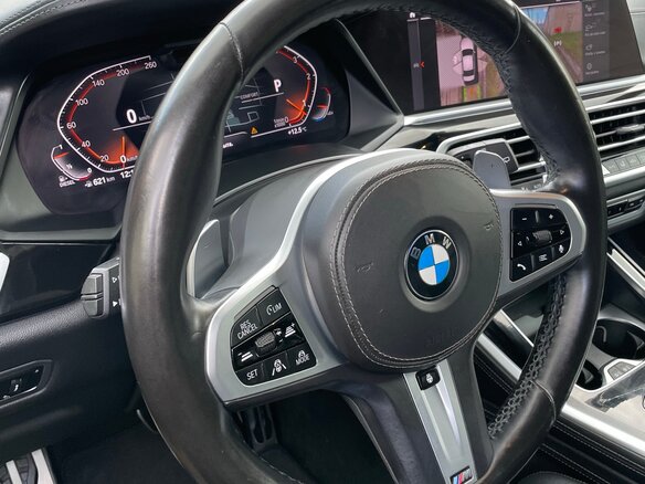 2019 BMW X5 30d IV (G05/G18), синий, 7990000 рублей - вид 12