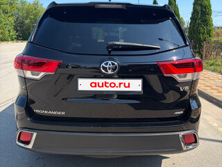 2019 Toyota Highlander III (XU50) Рестайлинг, чёрный, 3250000 рублей, вид 2
