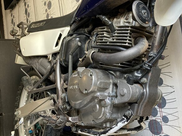 2001 Suzuki Djebel 200, синий, 265000 рублей - вид 2