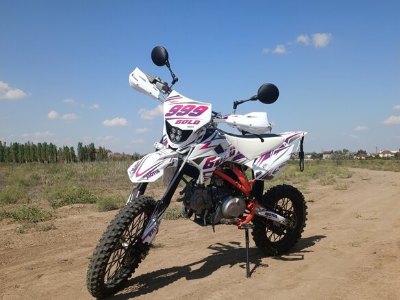2022 Kayo Basic TT140, белый, 75000 рублей - вид 3