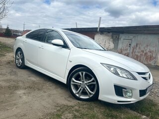 2011 Mazda 6 II (GH) Рестайлинг, белый, 700000 рублей, вид 1