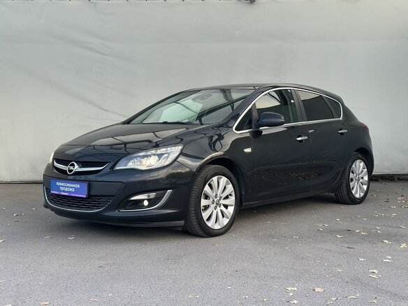 2013 Opel Astra J Рестайлинг, чёрный, 780000 рублей