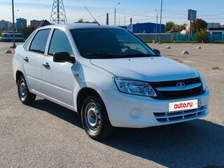2014 Lada (ВАЗ) Granta I, белый, 370000 рублей, вид 3
