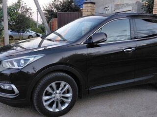 2017 Hyundai Santa Fe III Рестайлинг, коричневый, 2400000 рублей, вид 4