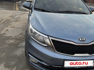 2016 Kia Rio III Рестайлинг, голубой, 800000 рублей, вид 2