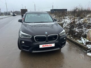 2017 BMW X1 18i sDrive II (F48), чёрный, 1900000 рублей, вид 1