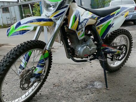 2021 Kayo K1 250 MX, белый, 100000 рублей, вид 2