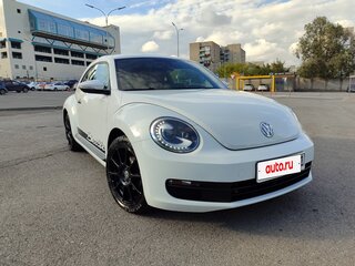 2015 Volkswagen Beetle II (A5), белый, 1290000 рублей, вид 4