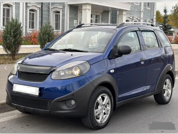 2012 Chery IndiS (S18D) I, синий, 750000 рублей