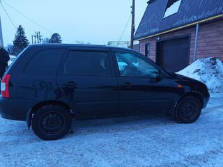 2011 Lada (ВАЗ) Kalina I, чёрный, 200000 рублей, вид 2