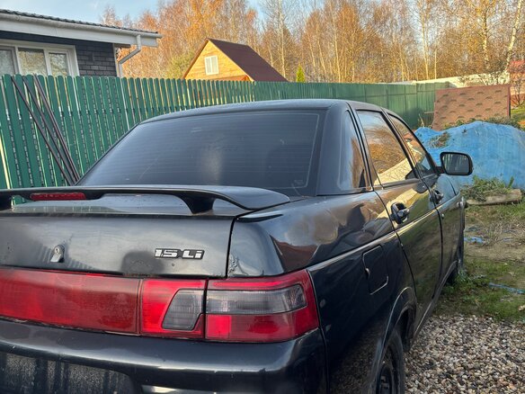2006 Lada (ВАЗ) 2110, чёрный, 45000 рублей - вид 2