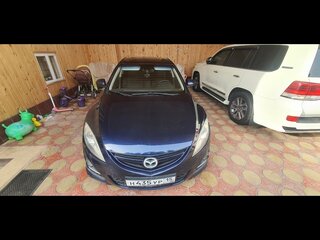 2011 Mazda 6 II (GH) Рестайлинг, синий, 780000 рублей, вид 3