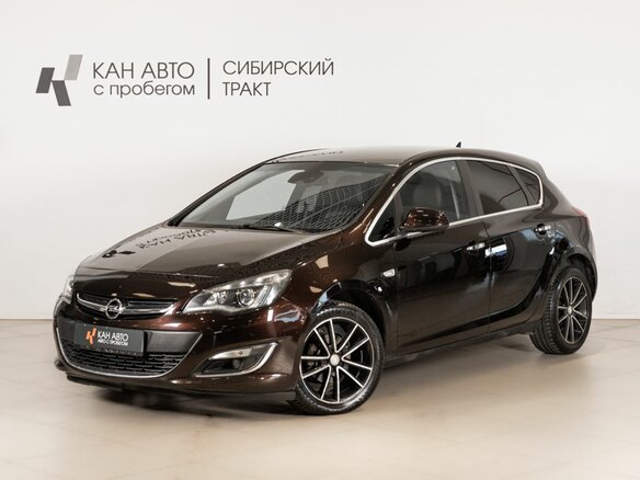 2013 Opel Astra J Рестайлинг, коричневый, 590000 рублей