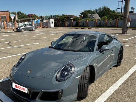2017 Porsche 911 Carrera 4 GTS VII (991) Рестайлинг, серебристый, 12600000 рублей, вид 1