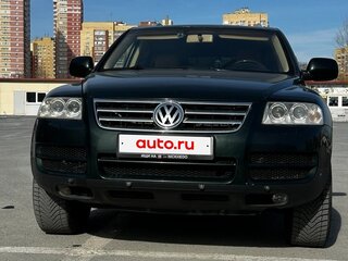 2004 Volkswagen Touareg I, зелёный, 900000 рублей, вид 2