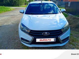 2017 Lada (ВАЗ) Vesta I, белый, 850000 рублей, вид 1