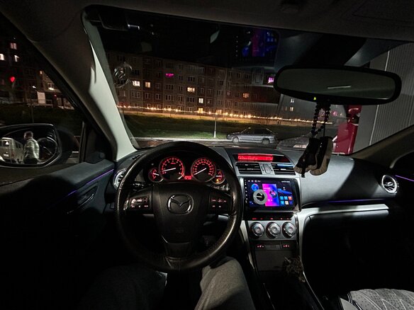 2011 Mazda 6 II (GH) Рестайлинг, чёрный, 829000 рублей - вид 12