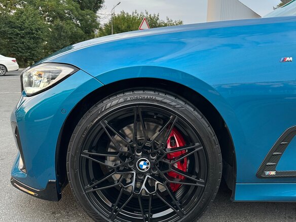 2020 BMW 3 серии M340i VII (G2x), синий, 7700000 рублей - вид 10