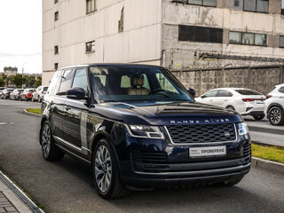 2019 Land Rover Range Rover IV Рестайлинг, синий, 6499777 рублей, вид 5