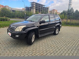 2006 Toyota Land Cruiser Prado 5-speed 120 Series, чёрный, 2100000 рублей, вид 1