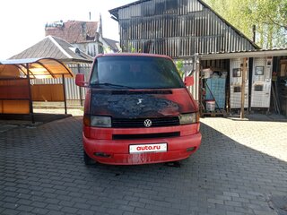 1997 Volkswagen Transporter Long T4, красный, 550000 рублей, вид 1