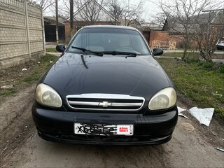 2007 Chevrolet Lanos I, чёрный, 175000 рублей, вид 1