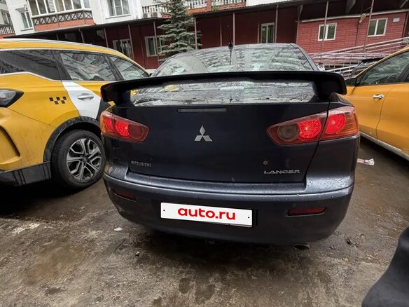 2008 Mitsubishi Lancer X, синий, 850000 рублей - вид 5