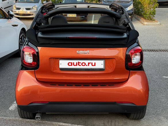 2016 Smart Fortwo III, оранжевый, 2990000 рублей - вид 3
