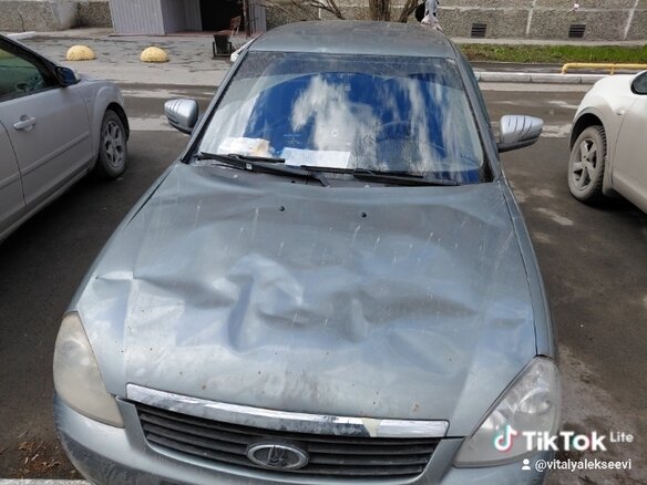 2007 Lada (ВАЗ) Priora I, серебристый, 150000 рублей