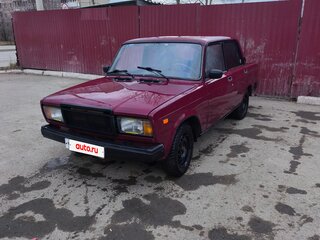 2002 Lada (ВАЗ) 2107, пурпурный, 110000 рублей, вид 2