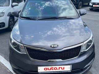 2015 Kia Rio III Рестайлинг, серый, 1190000 рублей, вид 1