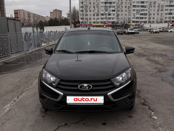 2023 Lada (ВАЗ) Granta I Рестайлинг, чёрный, 900000 рублей - вид 1