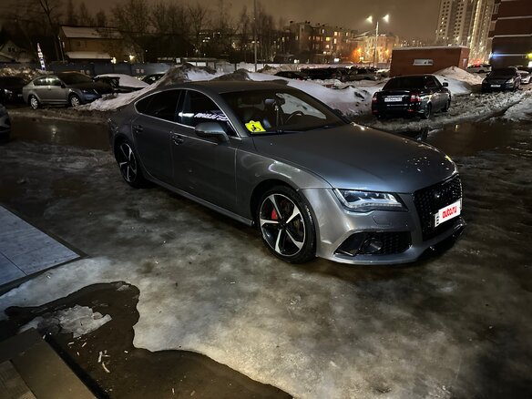 2013 Audi A7 I (4G), серый, 1650000 рублей - вид 7