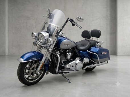 2016 Harley-Davidson Road King, синий, 1350000 рублей, вид 2