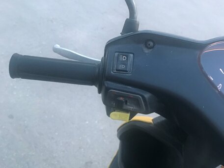 2003 Honda Dio, жёлтый, 75000 рублей, вид 5