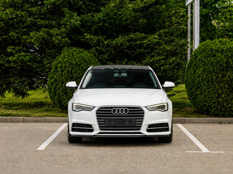 2018 Audi A6 IV (C7) Рестайлинг, белый, 1955000 рублей, вид 2