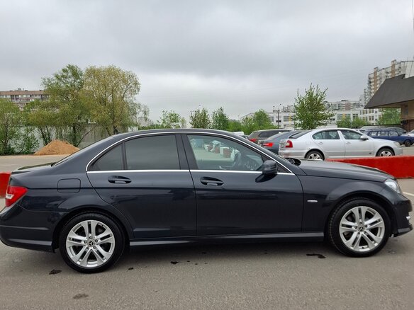 2012 Mercedes-Benz C-Класс 200 III (W204) Рестайлинг, чёрный, 1650000 рублей - вид 8