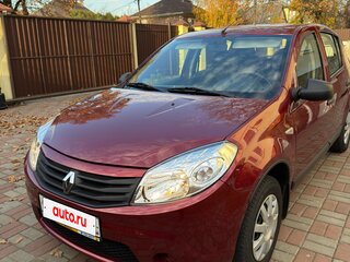 2011 Renault Sandero I, красный, 860500 рублей, вид 1