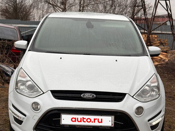 2012 Ford S-MAX I Рестайлинг, белый, 990000 рублей
