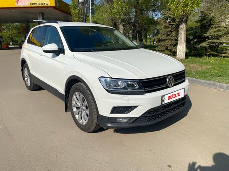 2019 Volkswagen Tiguan II, белый, 2450000 рублей, вид 2