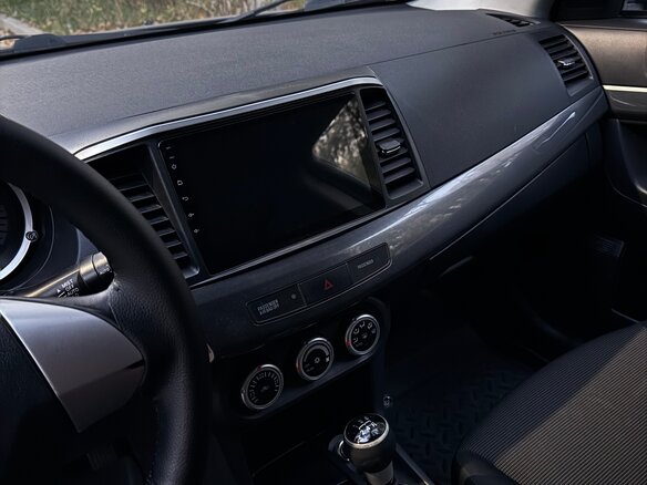 2008 Mitsubishi Lancer X, синий, 900000 рублей - вид 13