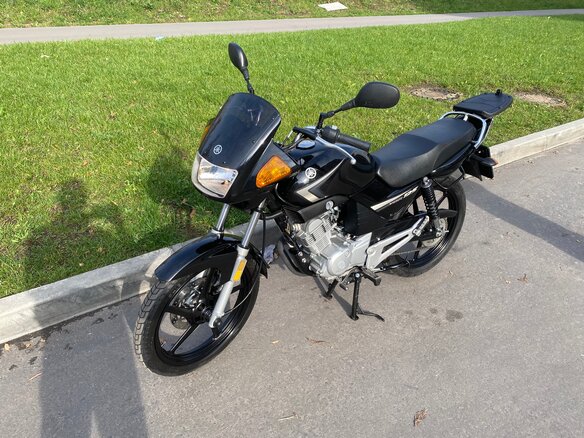 2021 Yamaha YBR125, чёрный, 249000 рублей