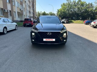 2019 Hyundai Santa Fe IV, чёрный, 2800000 рублей, вид 2