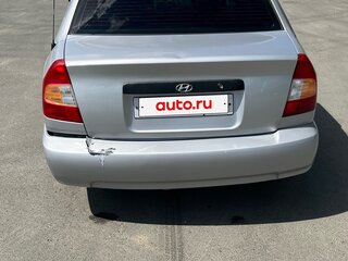 2004 Hyundai Accent ТагАЗ II, серебристый, 200000 рублей, вид 3