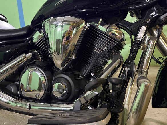 2011 Yamaha XVS950, чёрный - вид 2