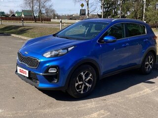 2020 Kia Sportage IV Рестайлинг, синий, 1900000 рублей, вид 1