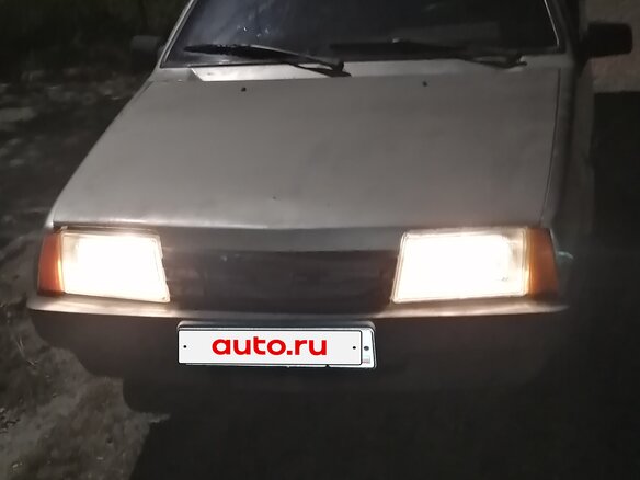 1997 Lada (ВАЗ) 21099, серый, 65000 рублей - вид 1