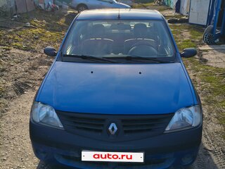 2007 Renault Logan I, синий, 290000 рублей, вид 2