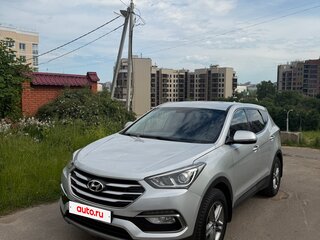2018 Hyundai Santa Fe III Рестайлинг, серебристый, 2100000 рублей, вид 1