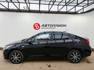 2017 Hyundai Solaris II, чёрный, 1250000 рублей, вид 2